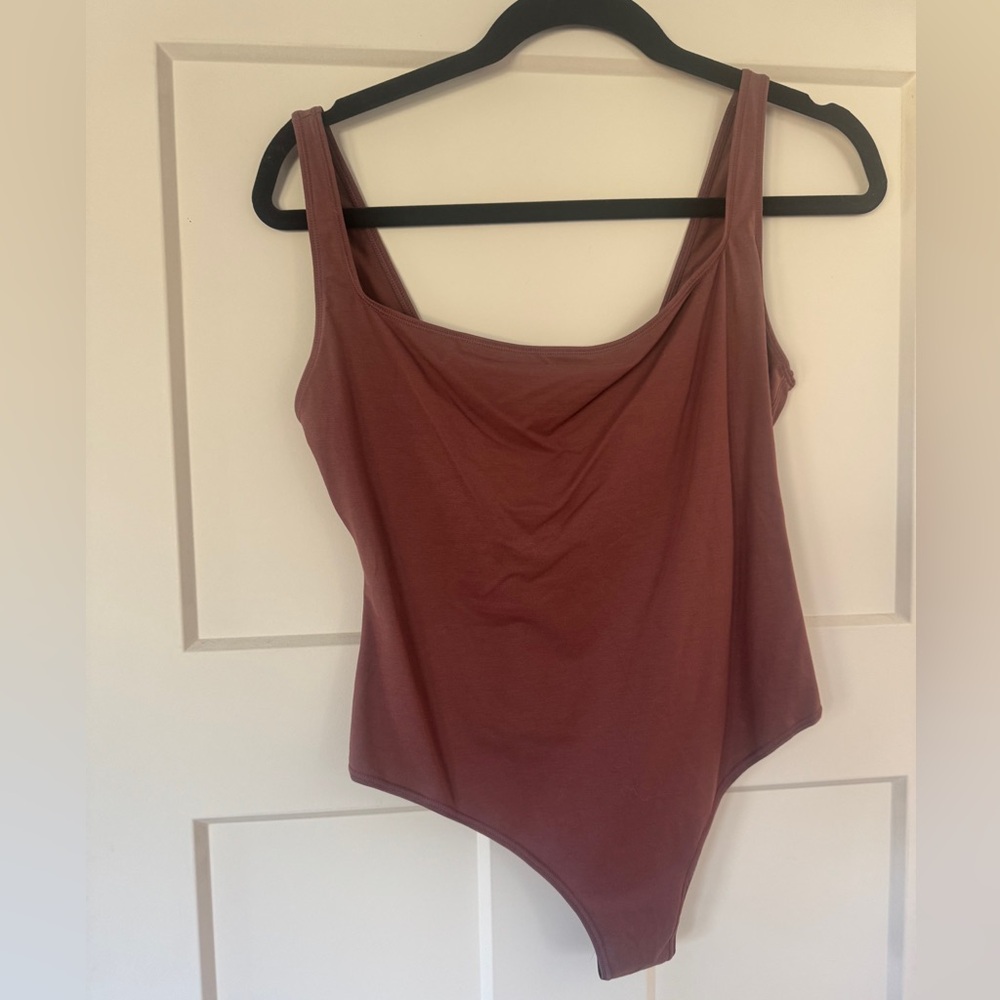 SKIMS Square neck body suit